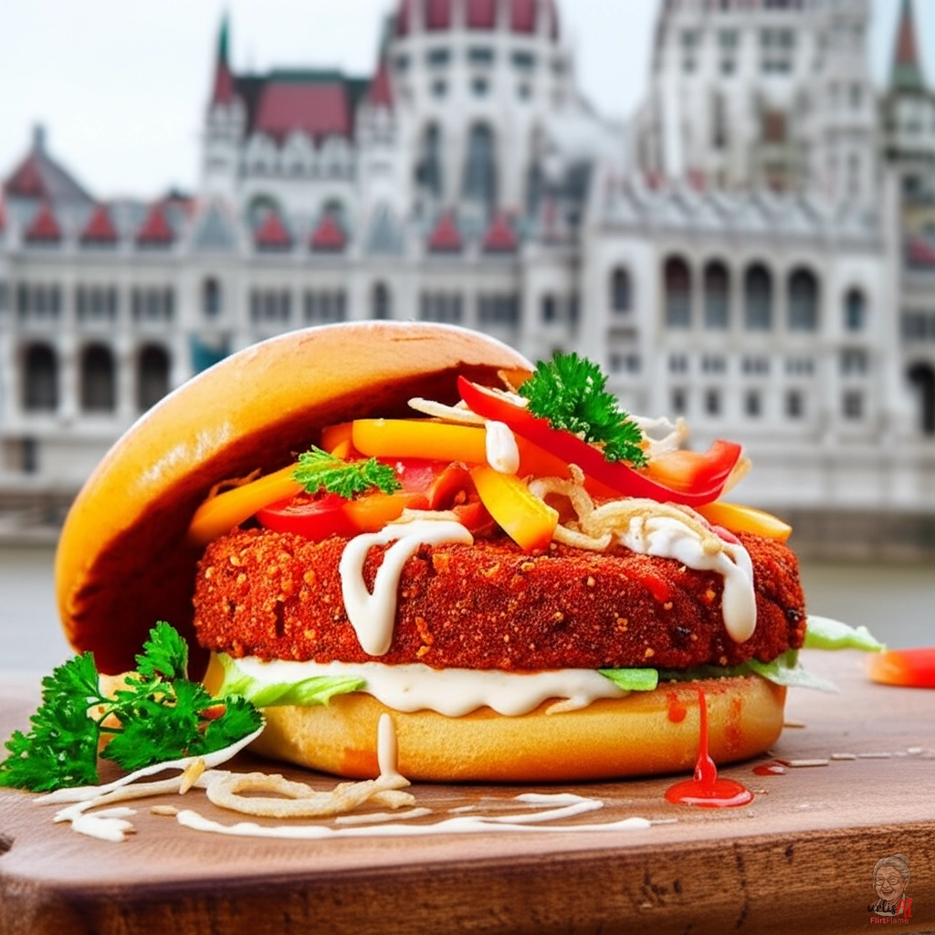 Budapest Paprika Burger — Gasgrill