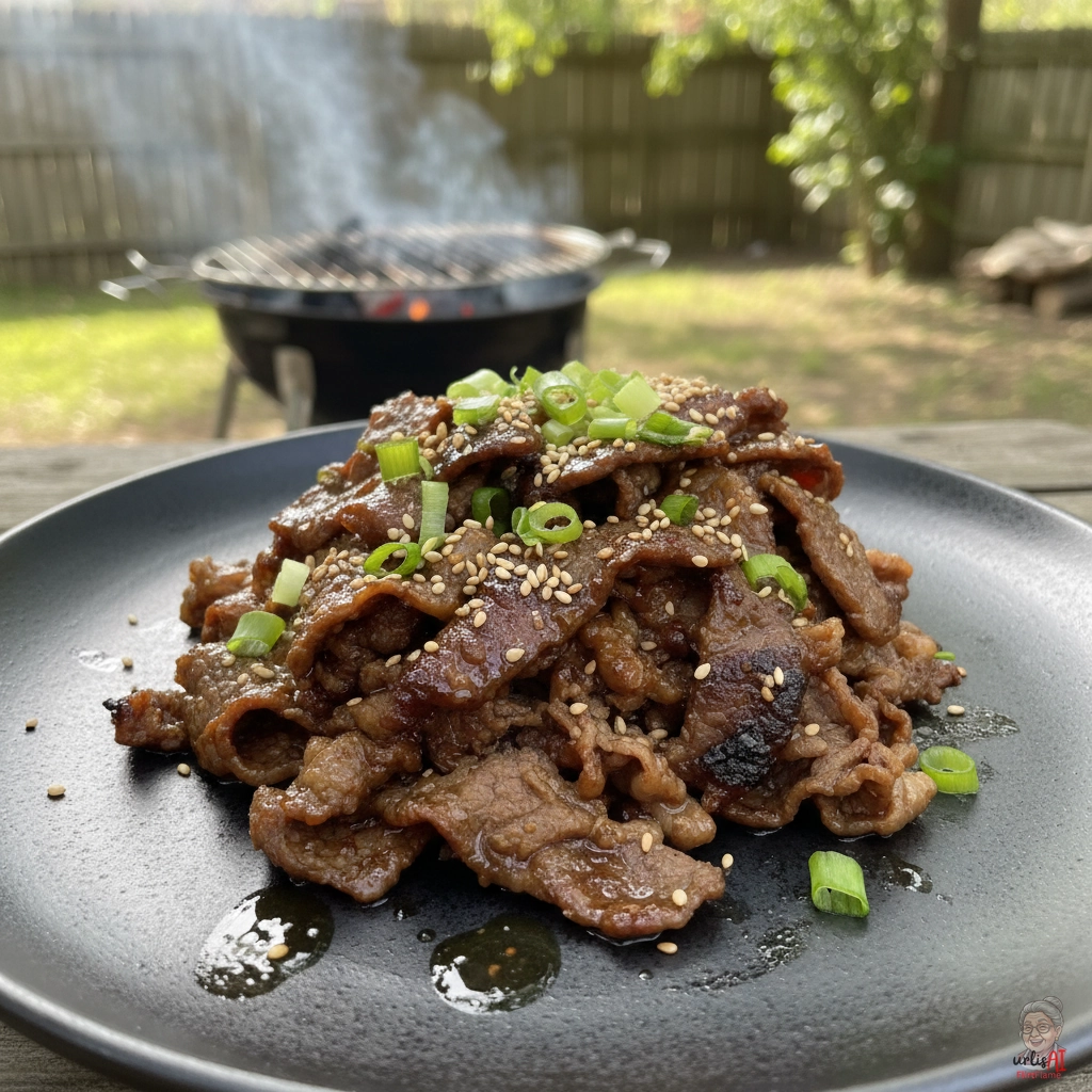 Bulgogi Feuerscheiben — Kohlegrill