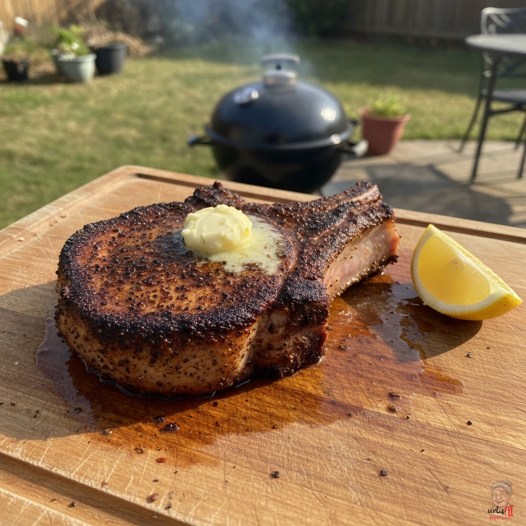 Cajun Blackened Chops — Kohlegrill