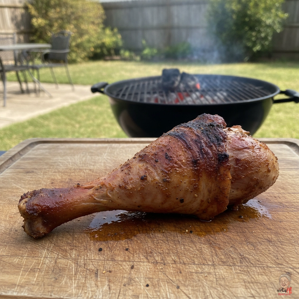 Cajun Ember Keule — Kohlegrill