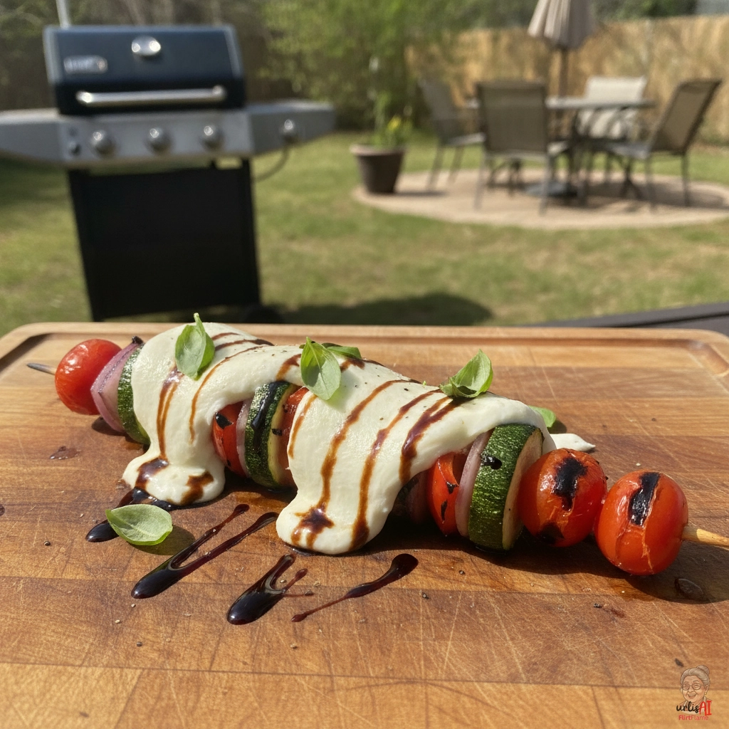 Caprese Veggie Skewer — Gasgrill