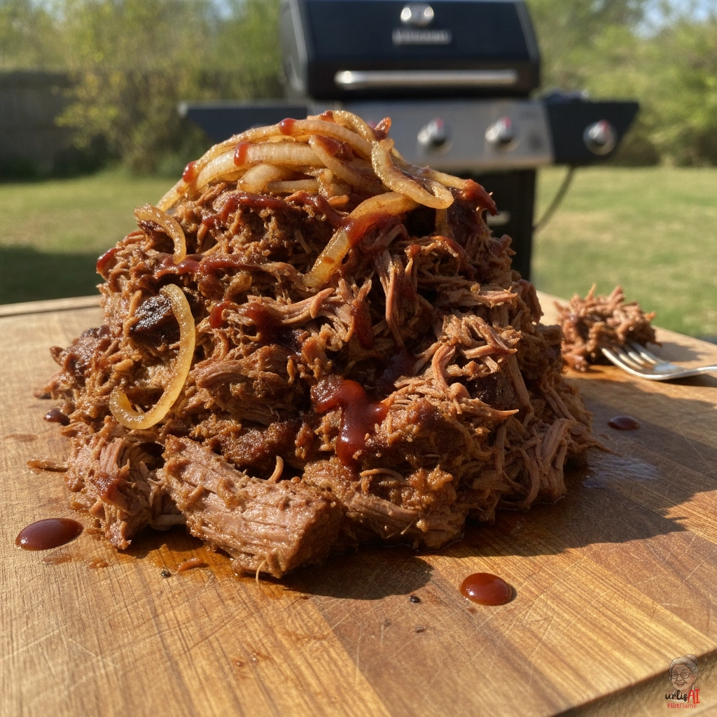 Caramelized Onion Beef — Gasgrill