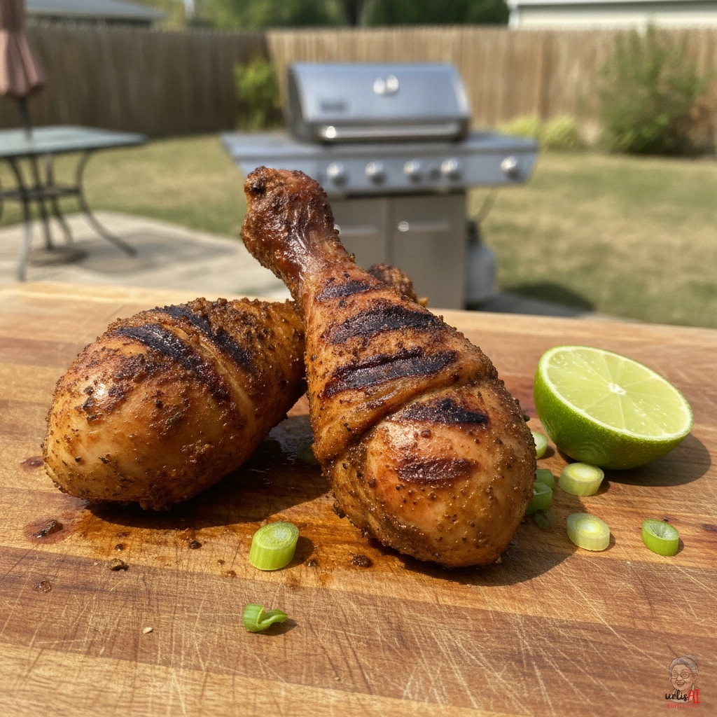 Caribbean Chicken Leg — Gasgrill
