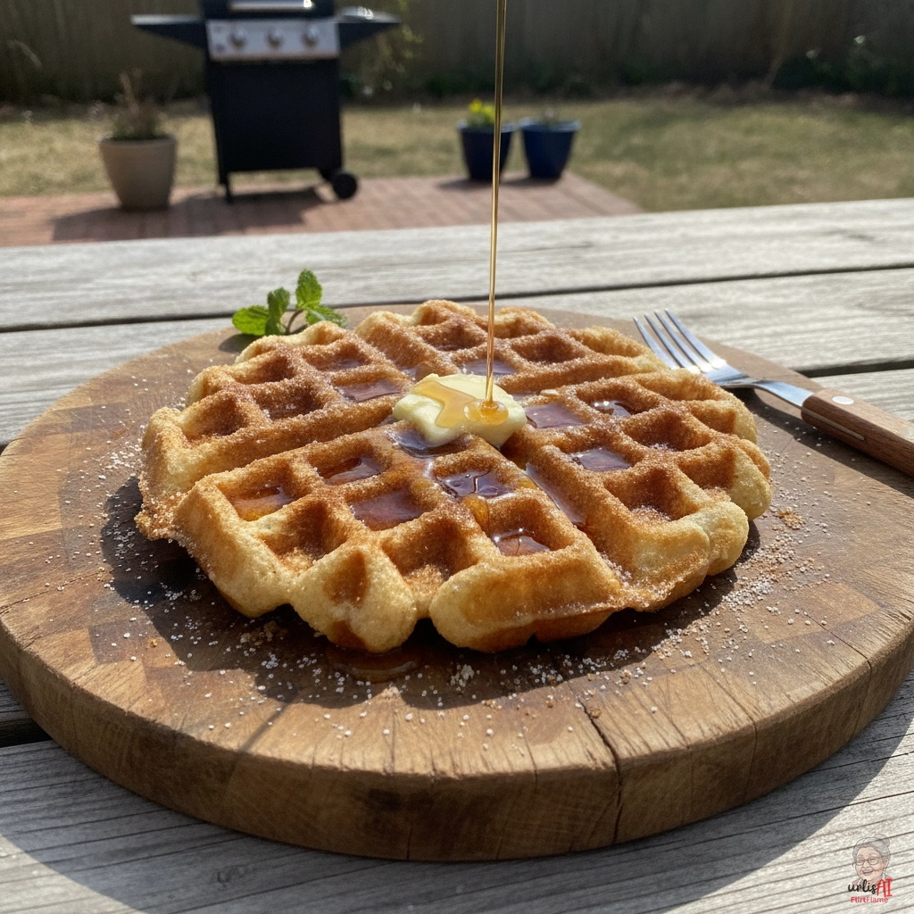 Carolina Buttermilk Waffel — Gasgrill
