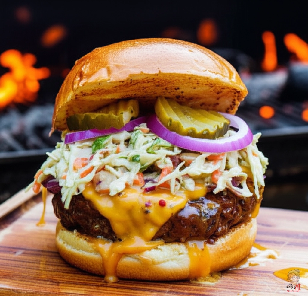 Carolina Ember Burger — Kohlegrill