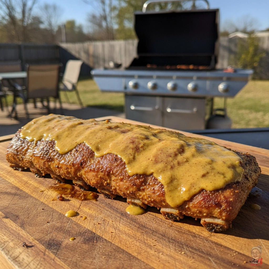 Carolina Mustard Ribs — Gasgrill