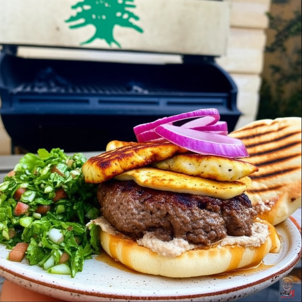 Cedar Fire Burger — Kohlegrill