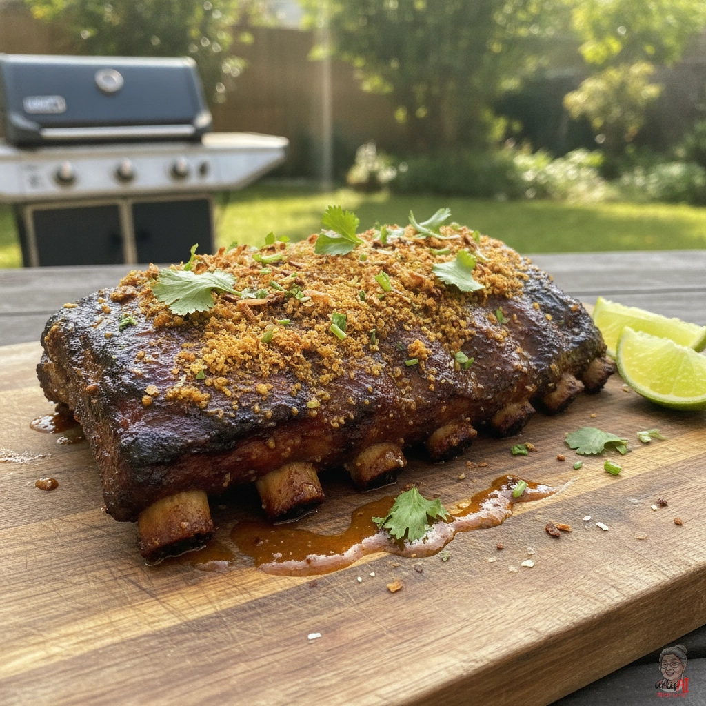 Ceylon Coconut Ribs — Gasgrill