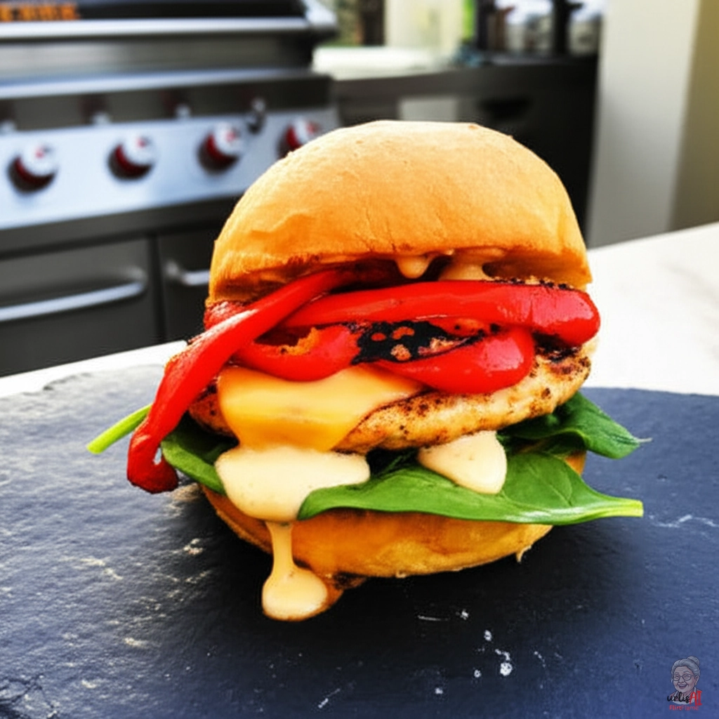 Champion Chicken Burger — Gasgrill