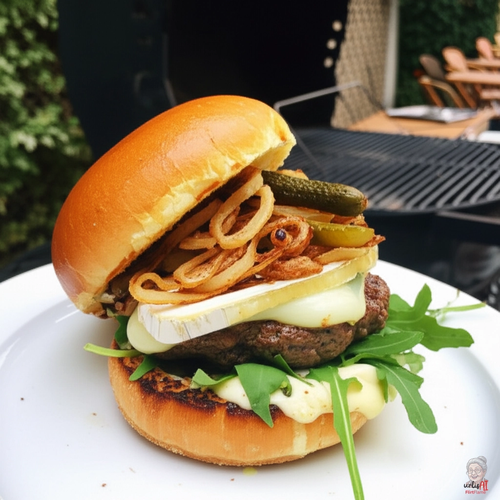 Charbon Paris Burger — Kohlegrill