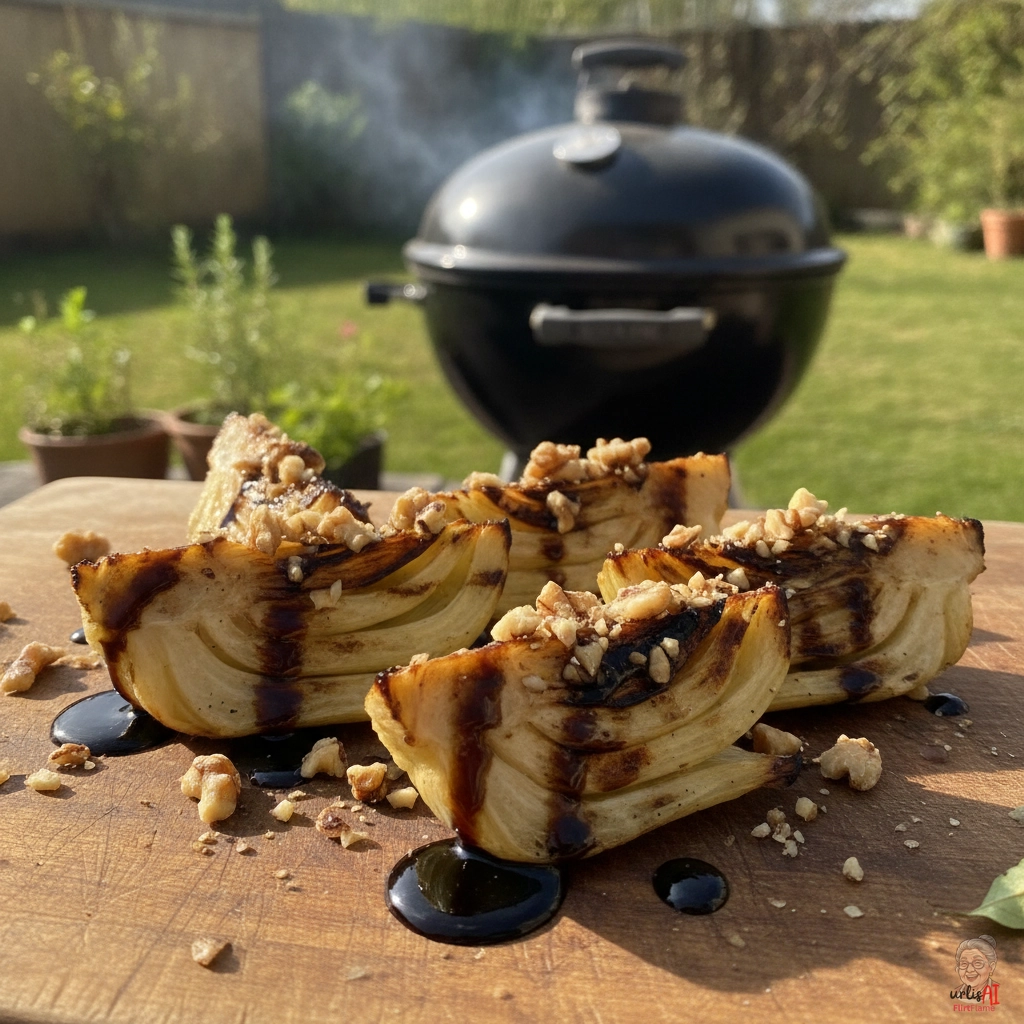 Charred Balsamic Fennel — Kohlegrill