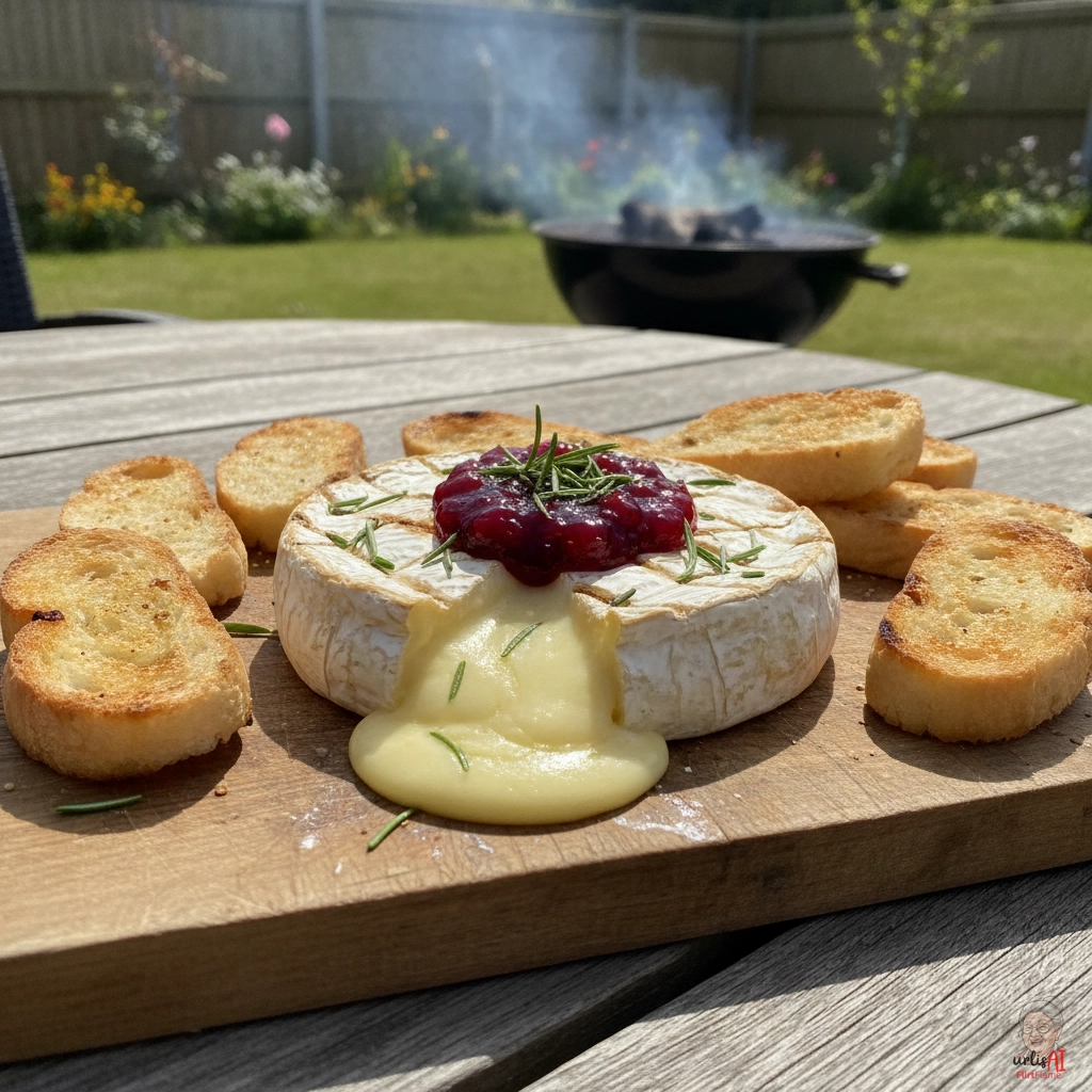 Charred Camembert — Kohlegrill