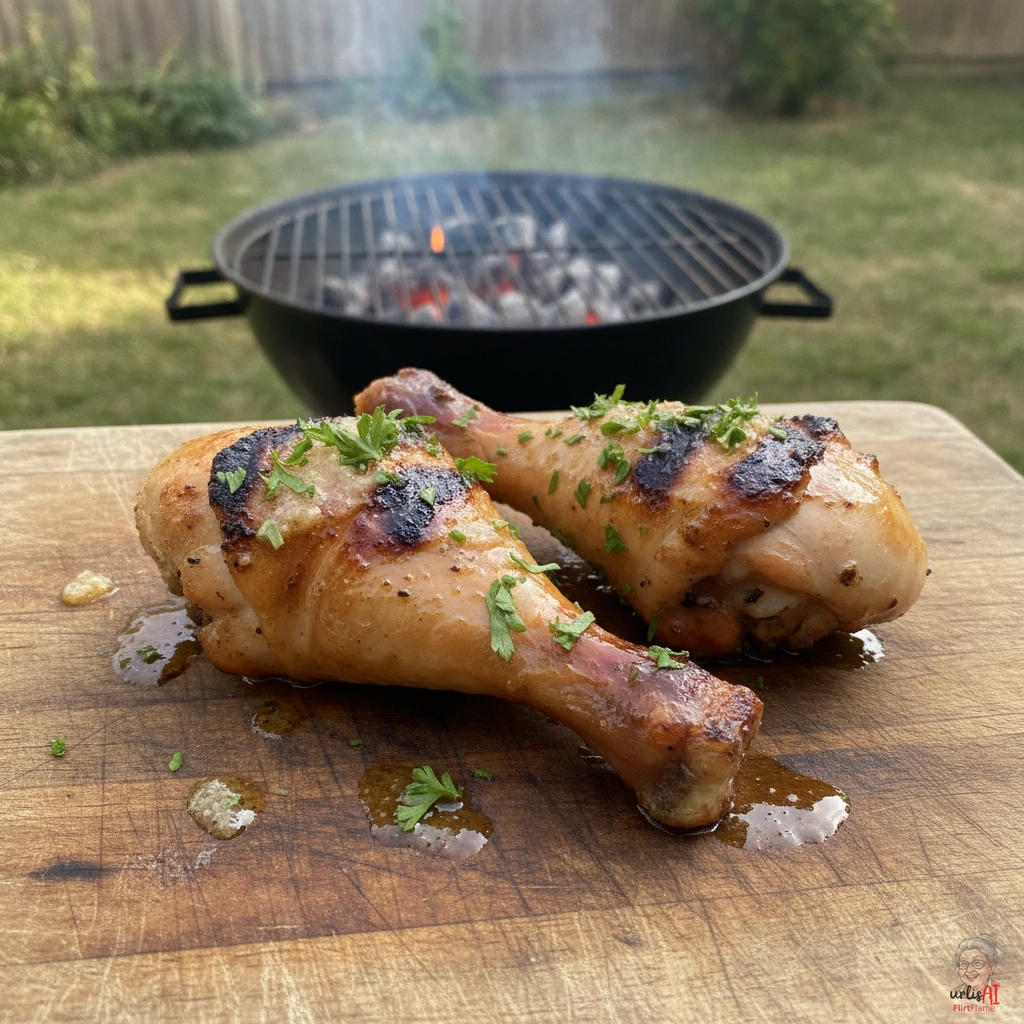Charred Drumstick — Kohlegrill