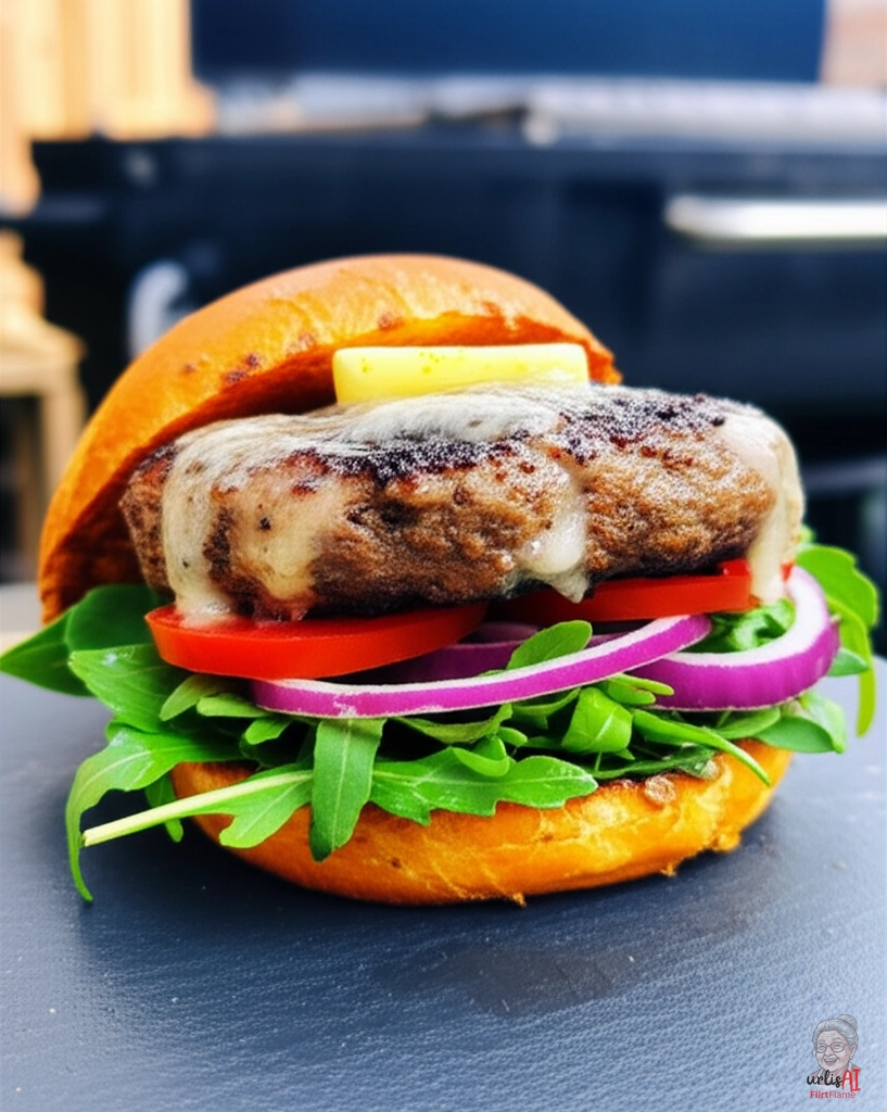 Charred Ribeye Burger — Kohlegrill