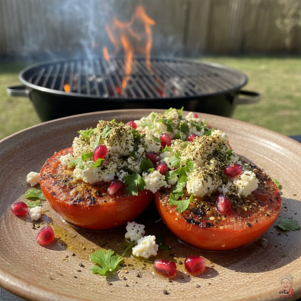 Charred Tomate — Kohlegrill