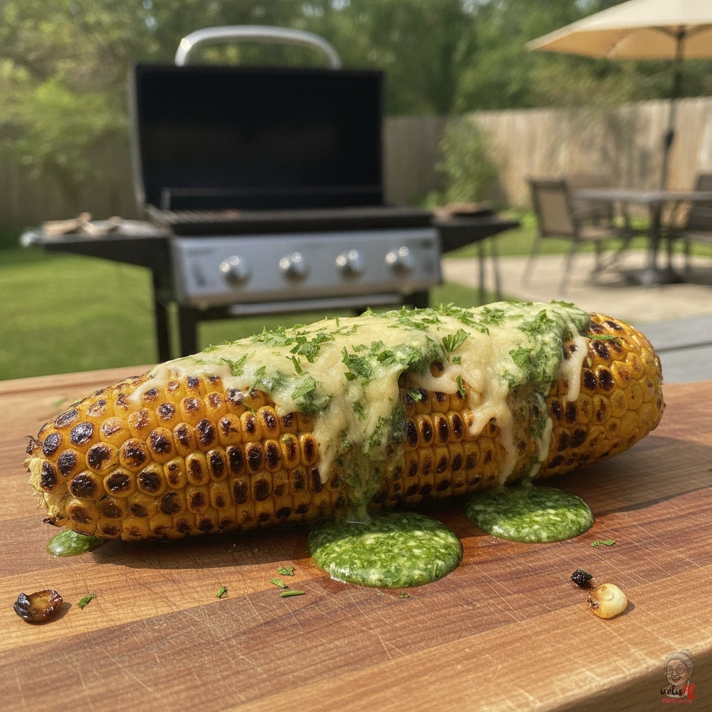 Cheesy Corn — Gasgrill