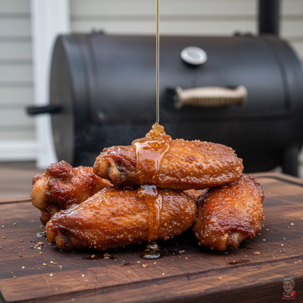 Cherry Bomb Wings — Smoker