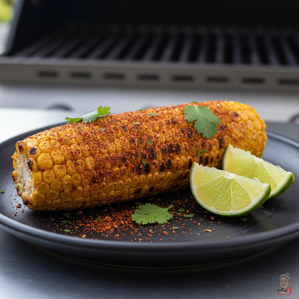 Chili Limetten Mais — Gasgrill