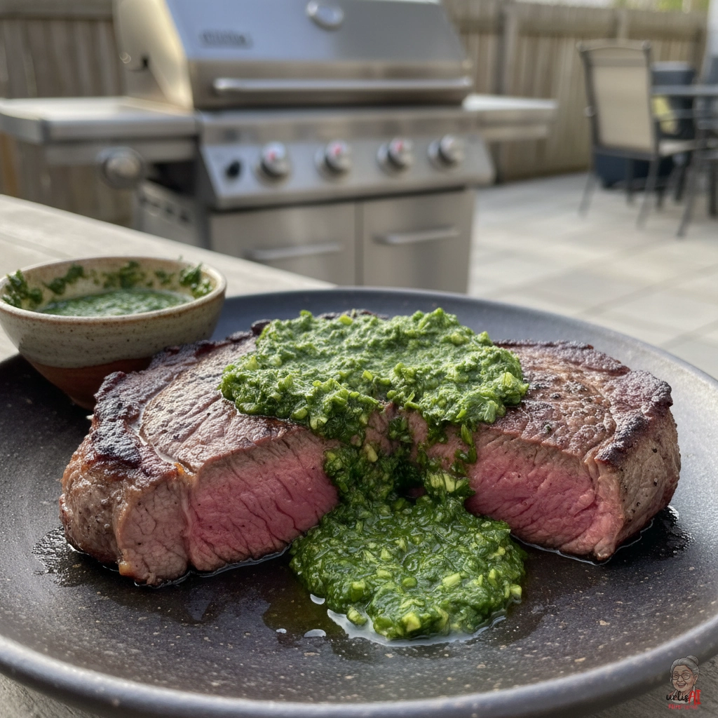 Chimichurri Sirloin — Gasgrill