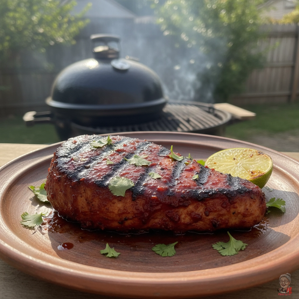 Chipotle Adobopute — Kohlegrill