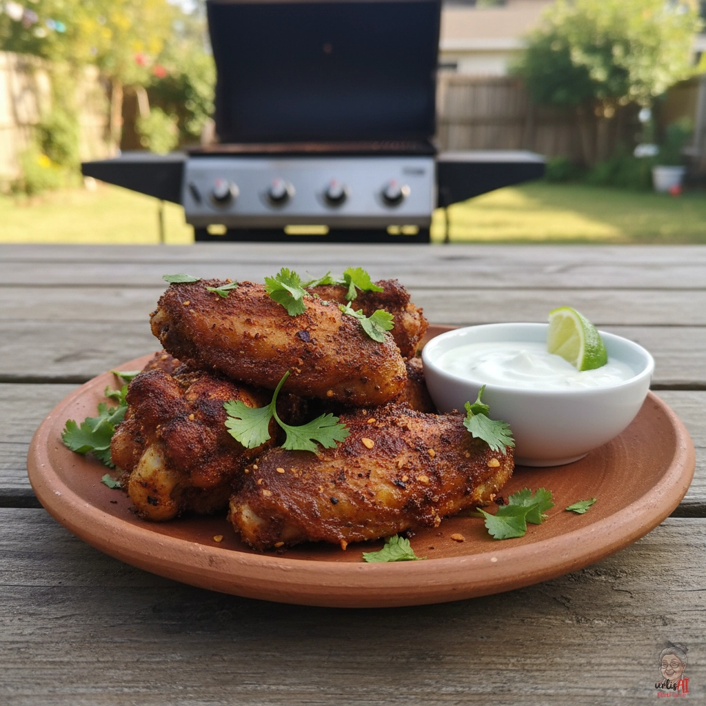 Chipotle Lime Wings — Gasgrill
