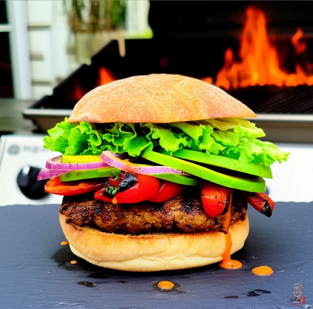Chipotle Rauch Burger — Gasgrill