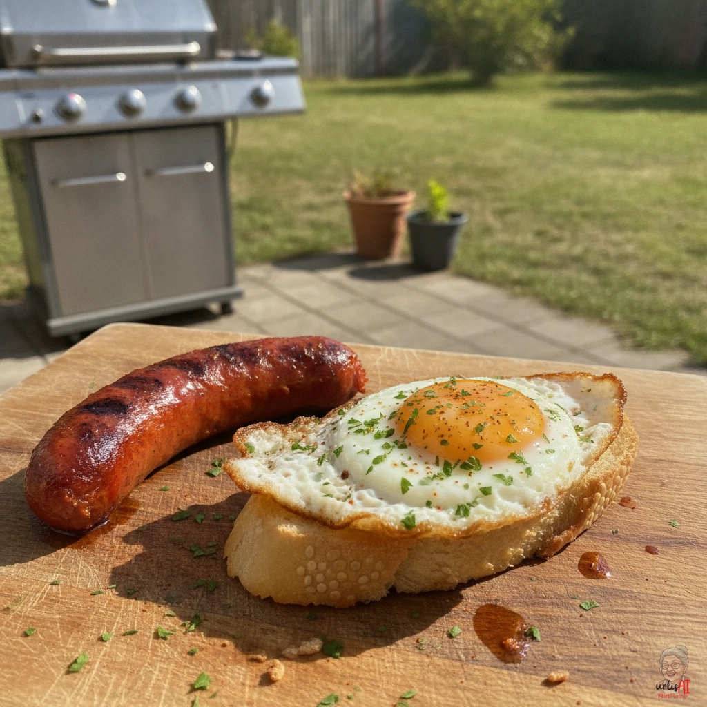 Chorizo con Huevo — Gasgrill