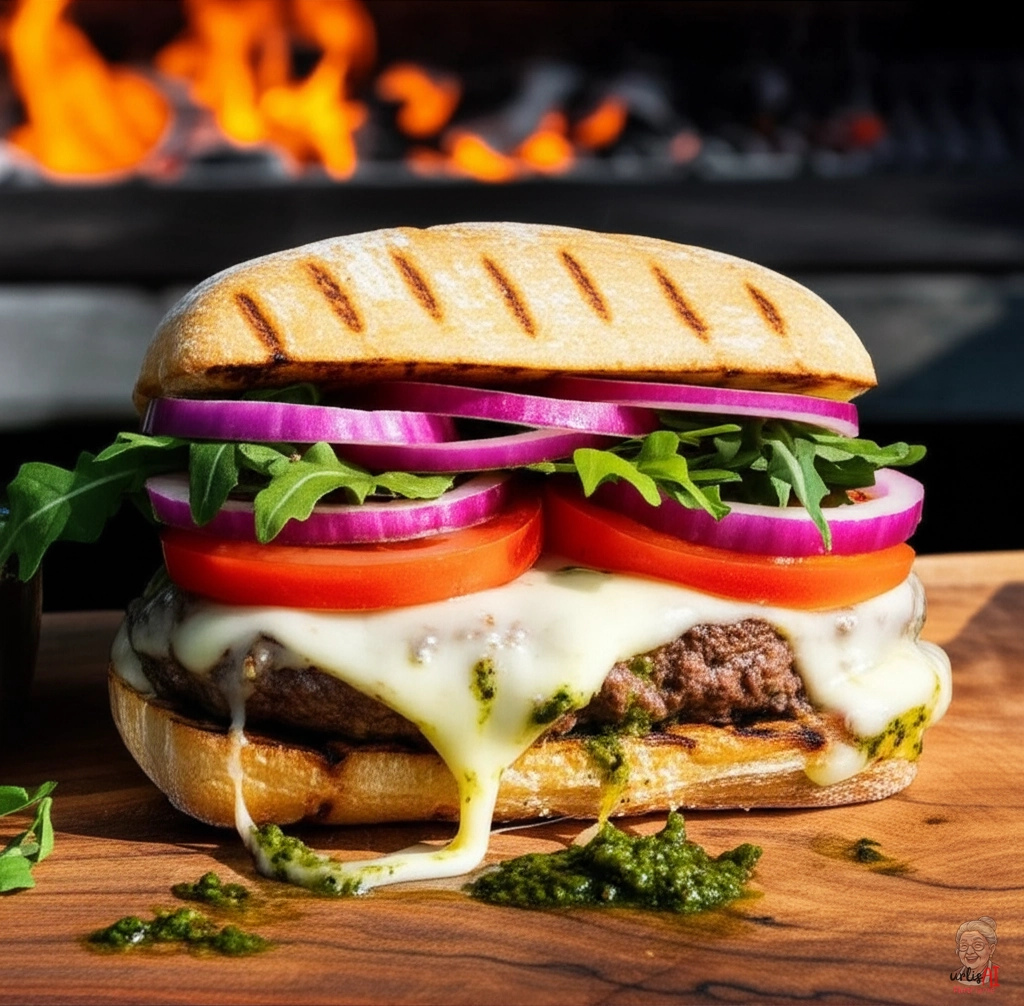 Churrasco Flame Burger — Kohlegrill