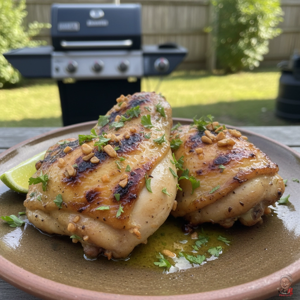 Churrasco Limettenschenkel — Gasgrill