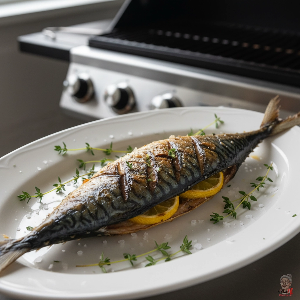 Citrus Grillmakrele — Gasgrill