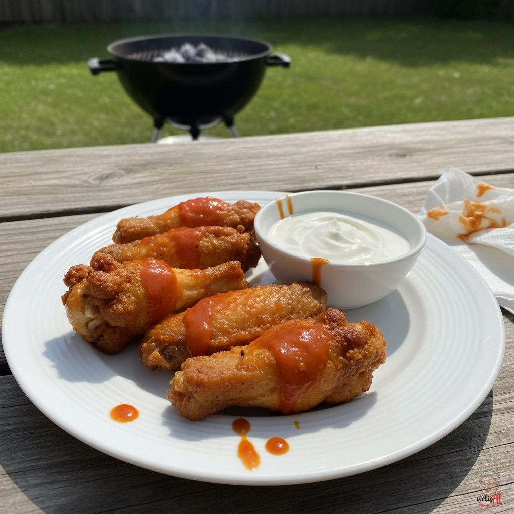 Classic Buffalo Wings — Kohlegrill