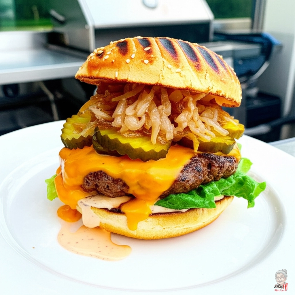 Classic Diner Burger — Gasgrill