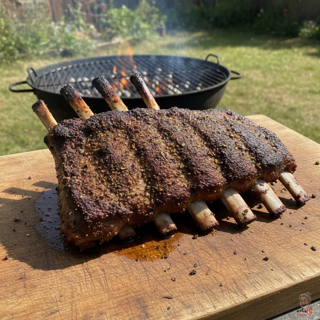 Classic Lamb Ribs — Kohlegrill