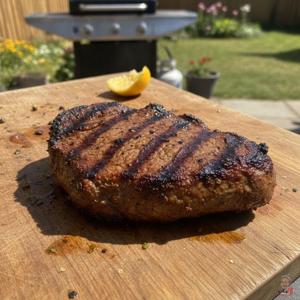 Classic Seitan Steak — Gasgrill