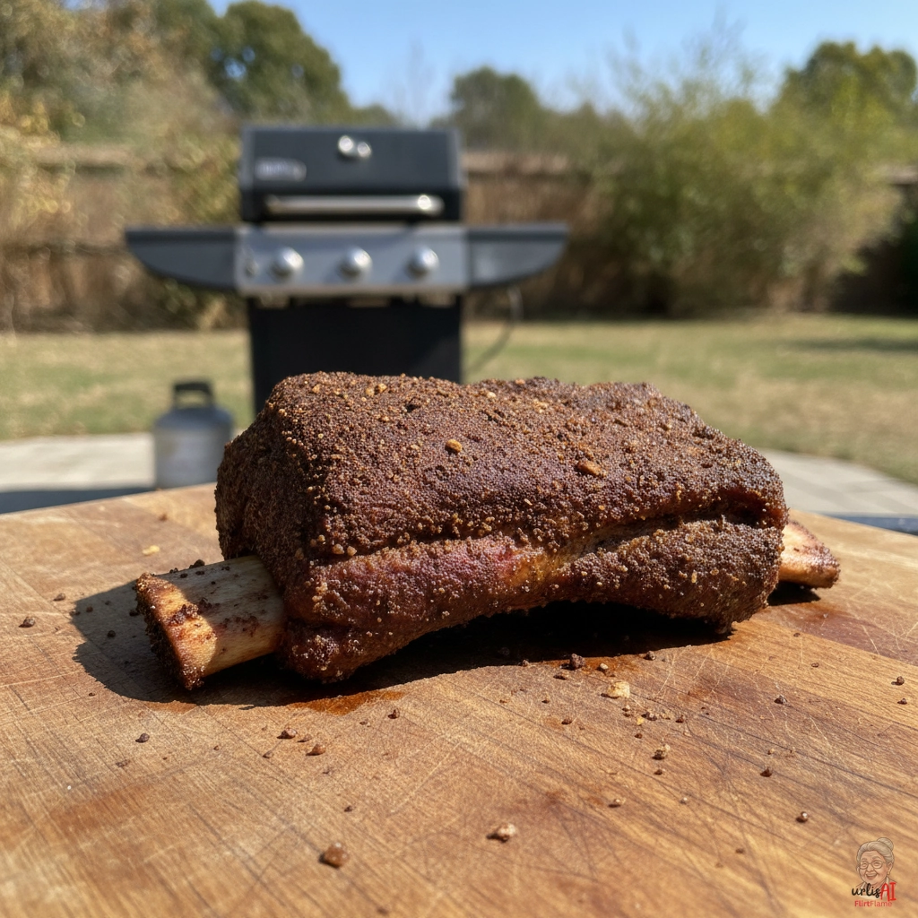Coffee Rubbed Ribs — Gasgrill