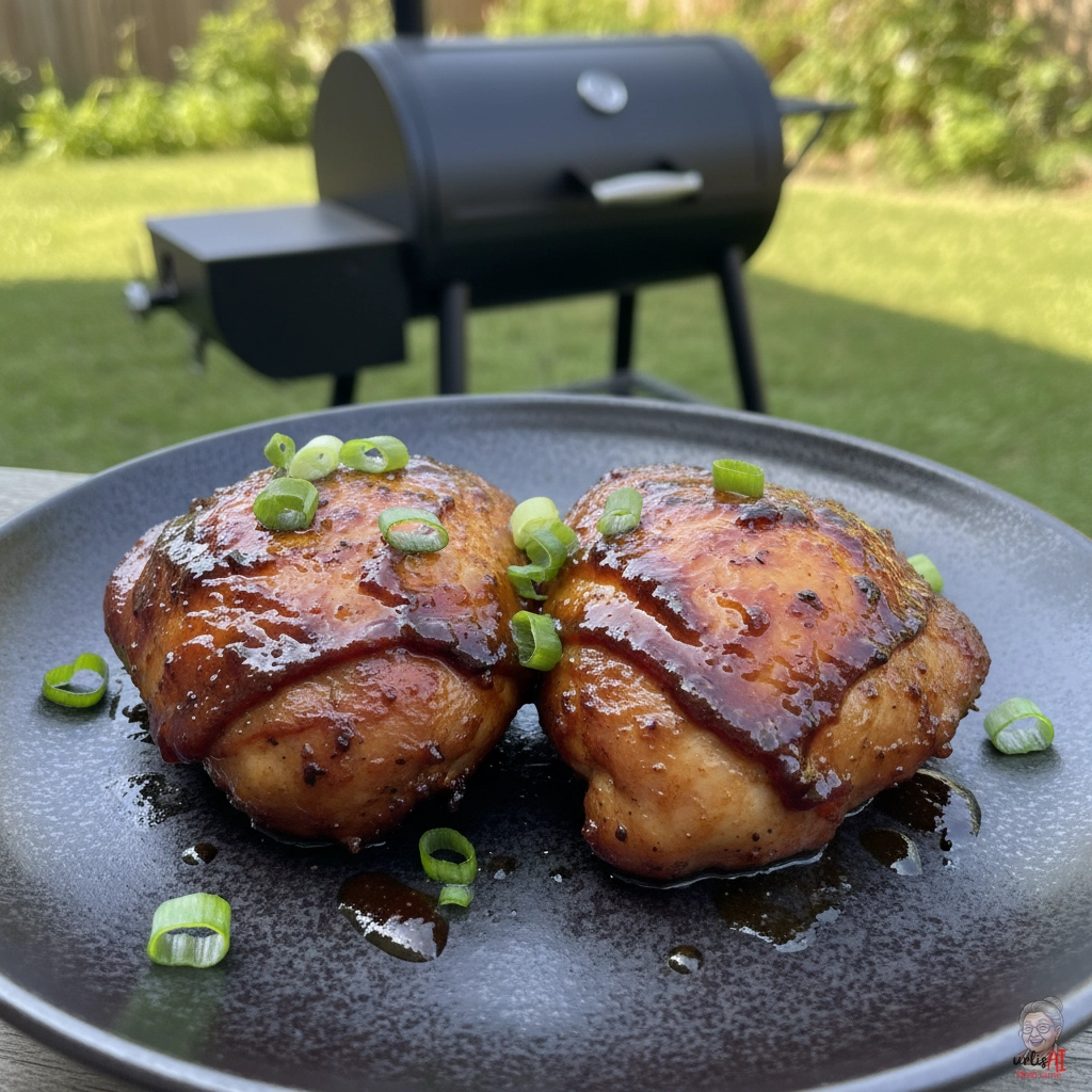 Cola BBQ Rauchhuhn — Smoker