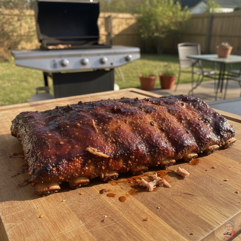 Cola Glazed Ribs — Gasgrill