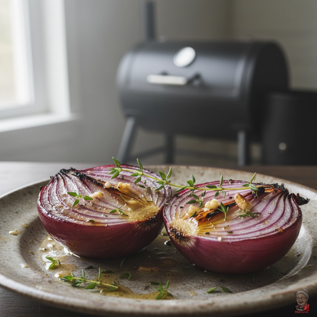 Confit Räucherzwiebeln — Smoker