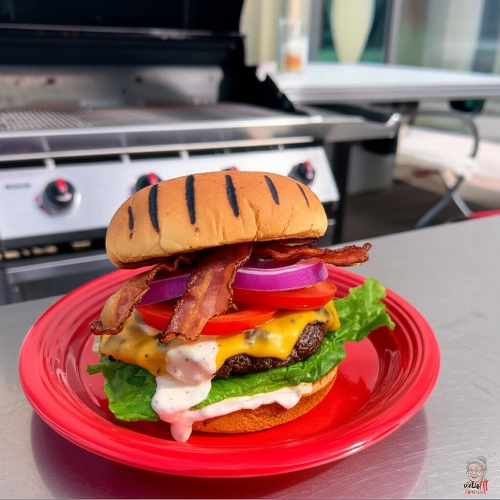 Cool Ranch Burger — Gasgrill