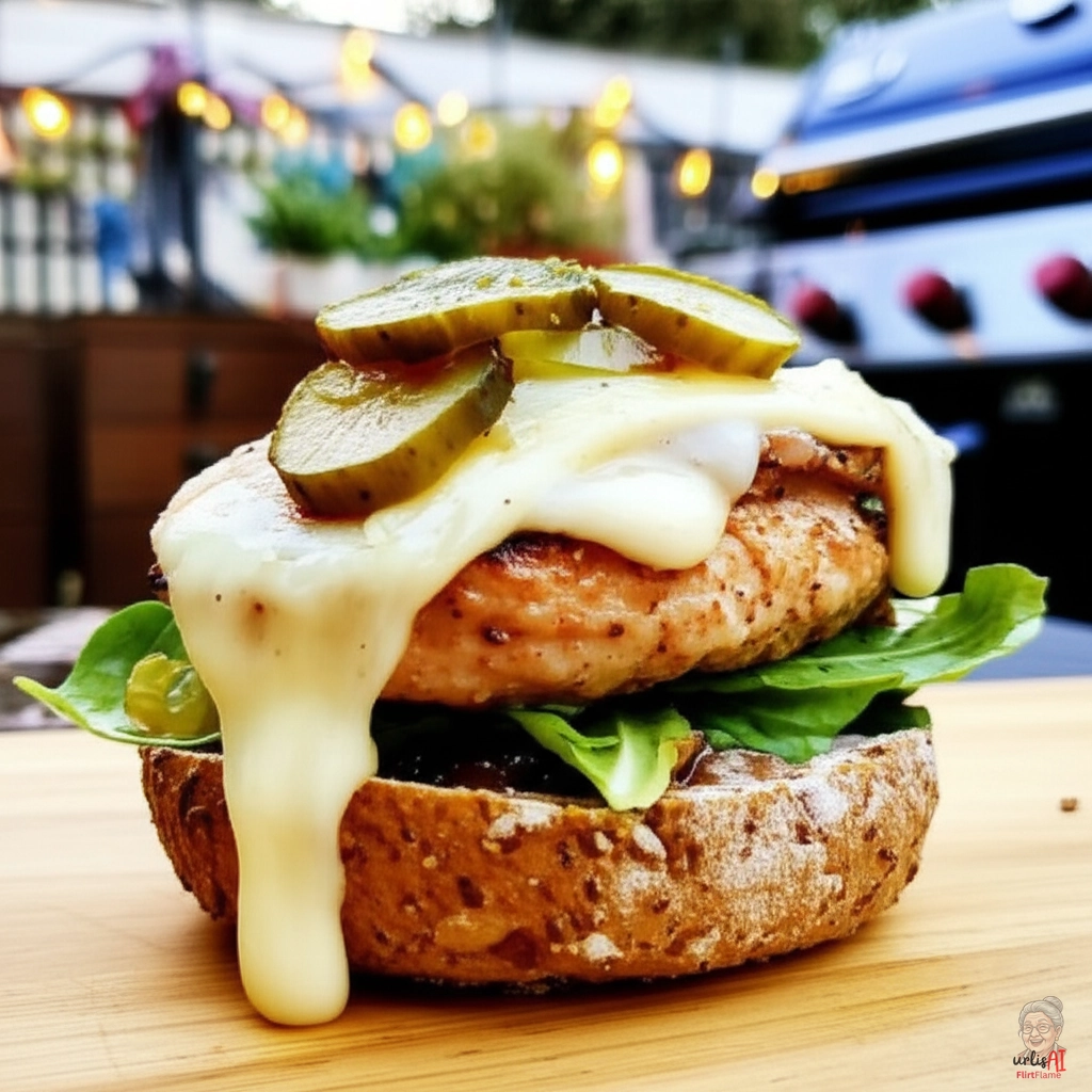 Cozy Chicken Burger — Gasgrill