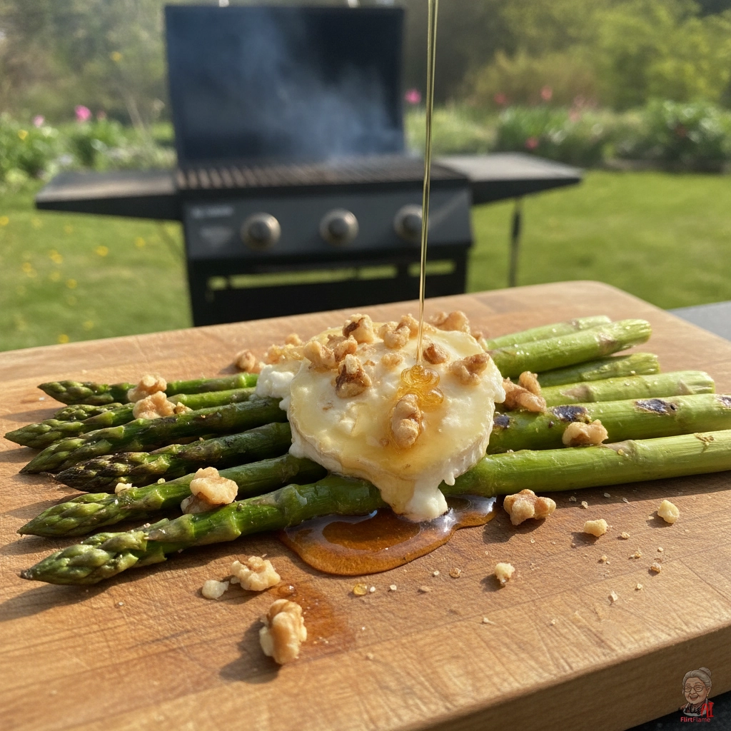 Creamy Spargel — Gasgrill