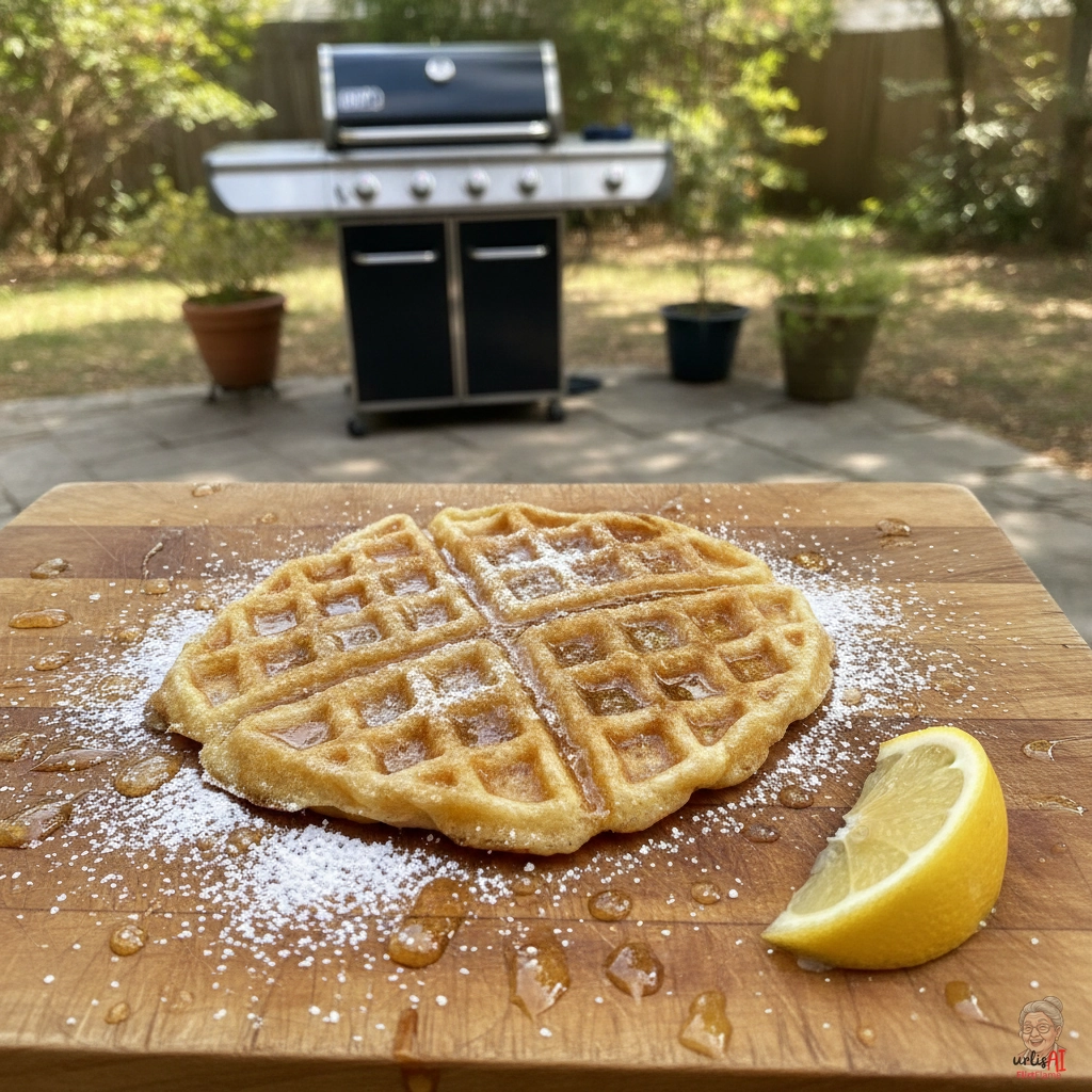 Crêpe Noisette Waffel — Gasgrill