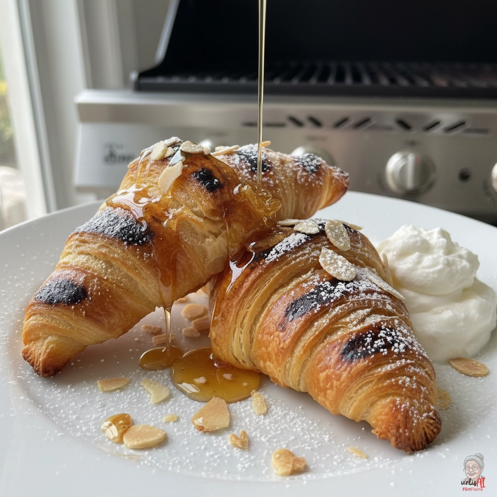 Croissant Amande Doré — Gasgrill