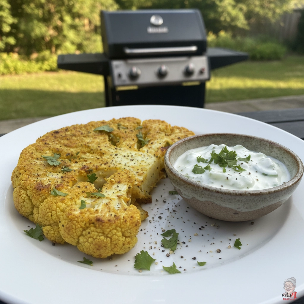 Curry Cauliflower Raita — Gasgrill