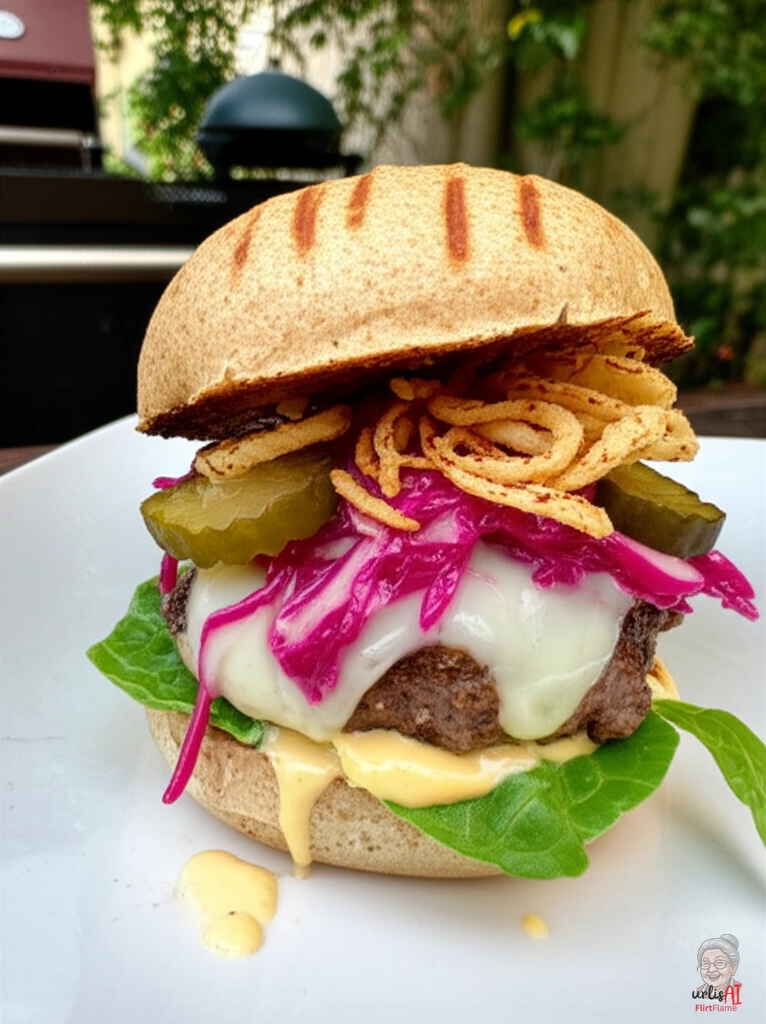 Danish Grill Burger — Kohlegrill