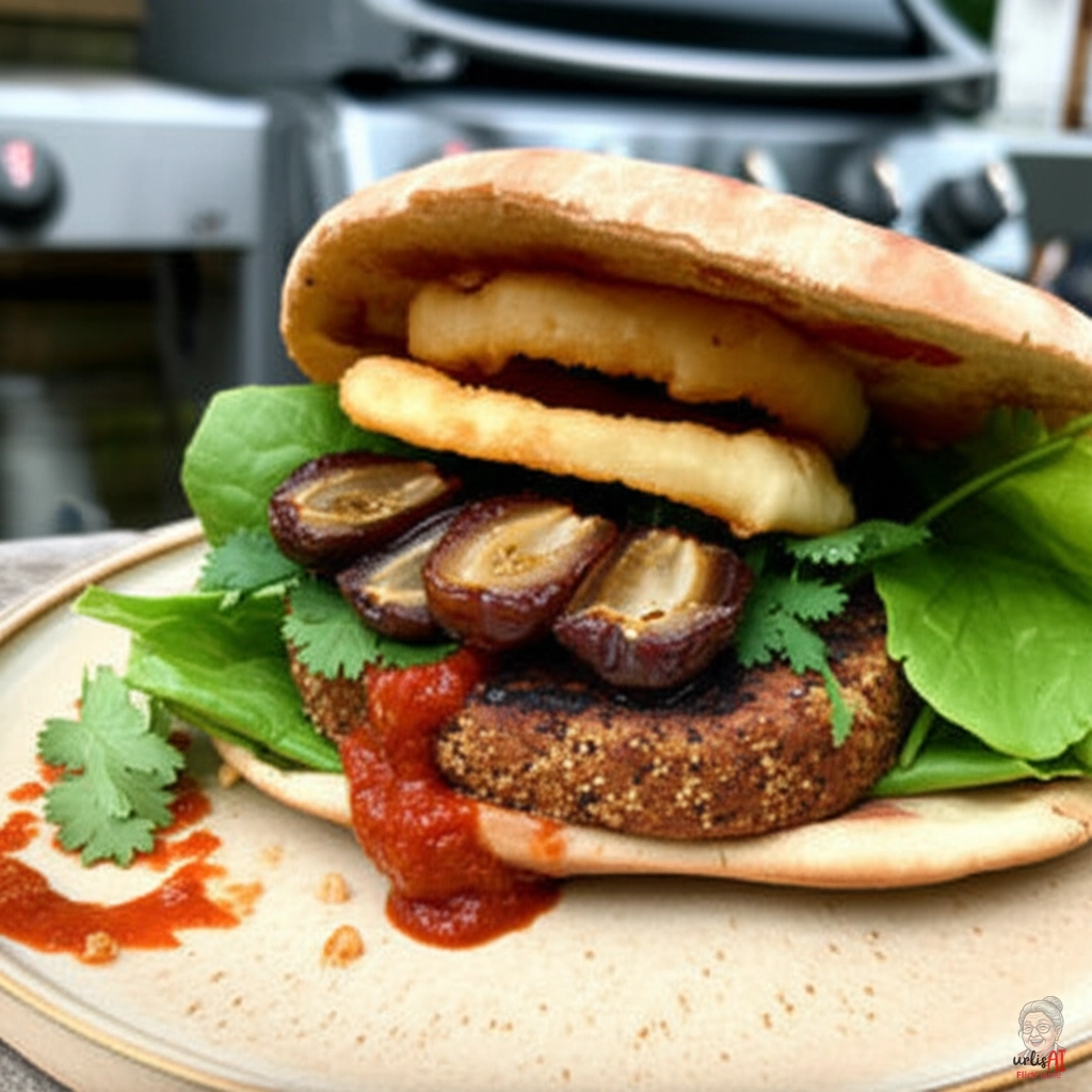 Dattel Orient Burger — Gasgrill