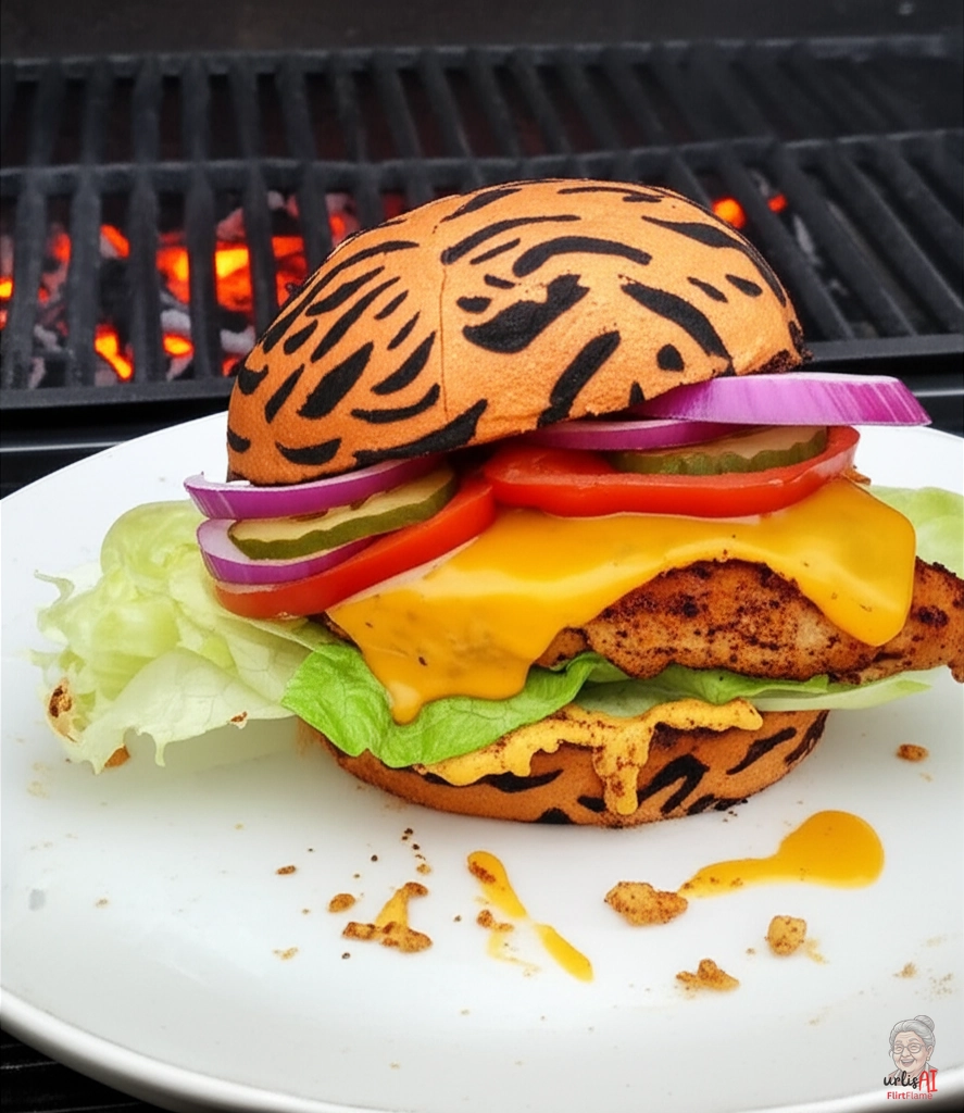 Dutch Ember Chicken Burger — Kohlegrill