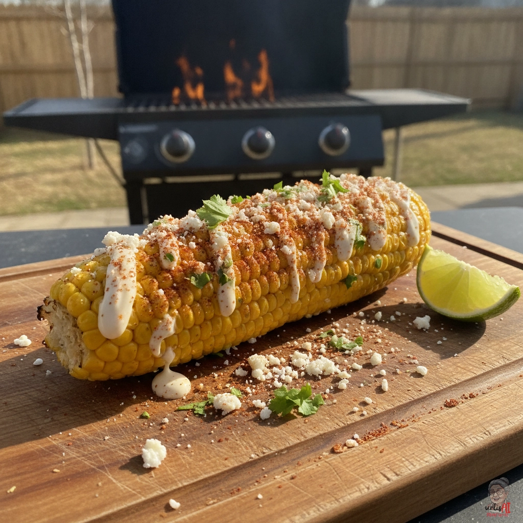Elote Street Corn — Gasgrill
