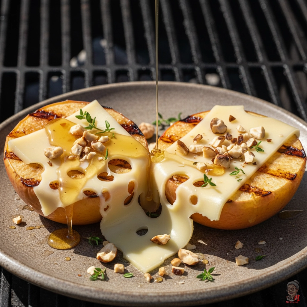 Ember Alpine Käseäpfel — Kohlegrill