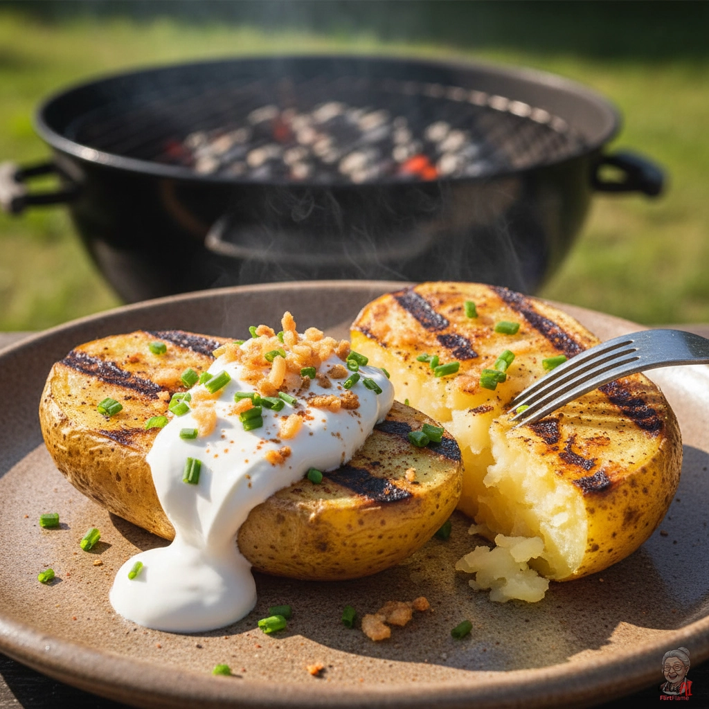 Ember Alpine Kartoffelschalen — Kohlegrill